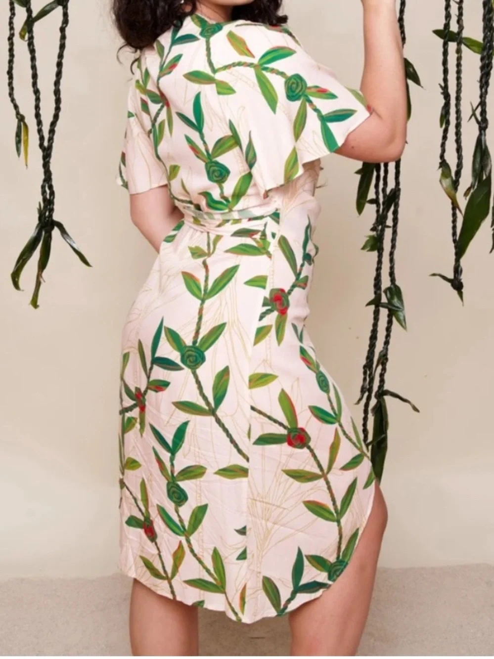 Lexbreezy Ti Wrap Dress L M